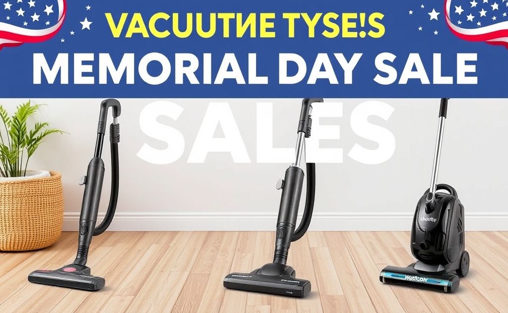 Top vacuum types available Memorial Day sales