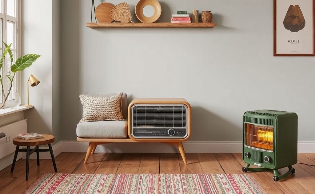 Top vintage heater styles for retro ambiance