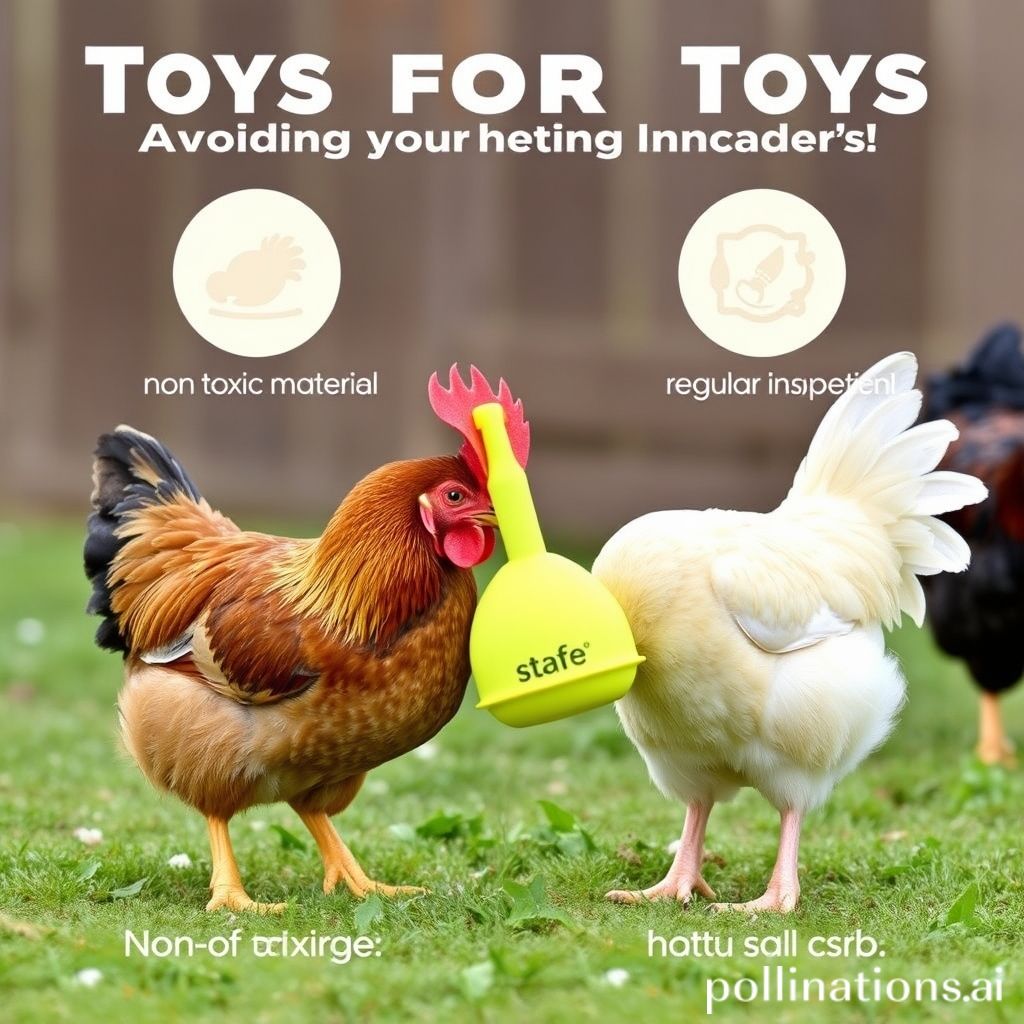 Chicken toy safety.