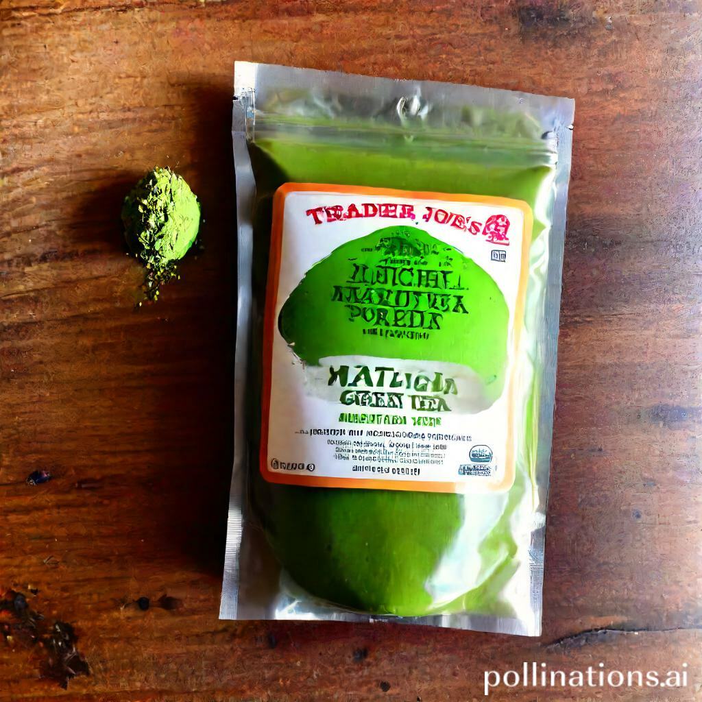trader joes matcha green tea powder
