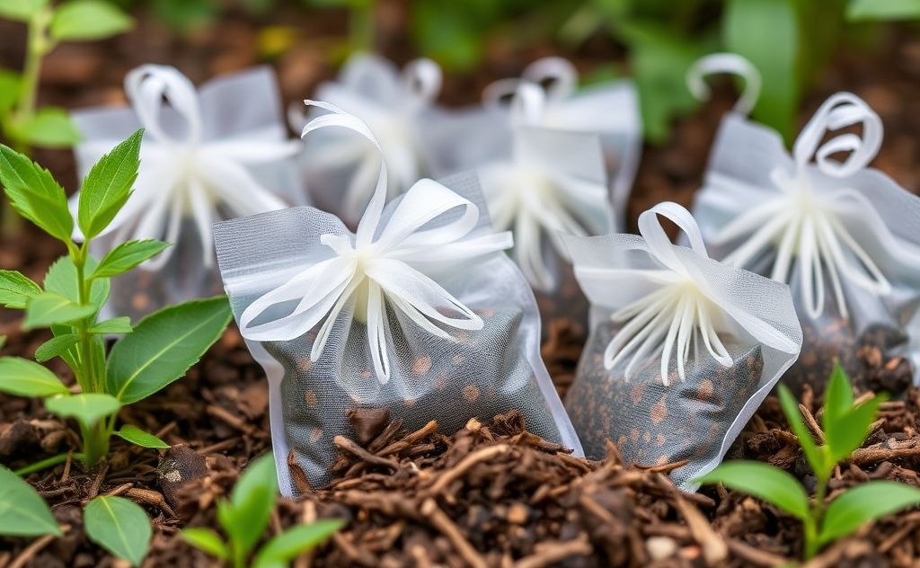 Traditional tea bags and composting benefits