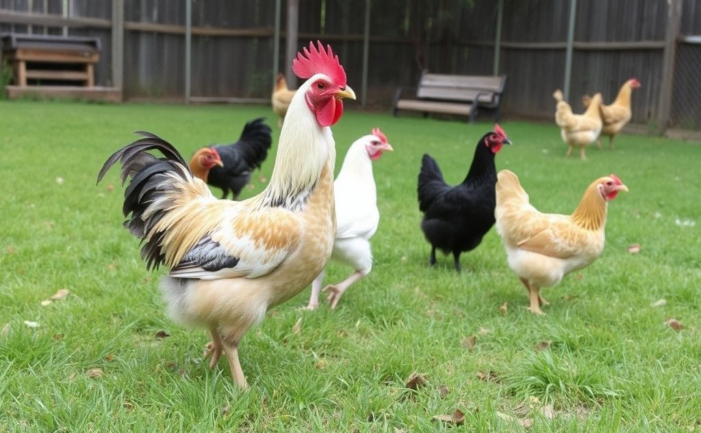 Training chickens to stay in yard boundaries