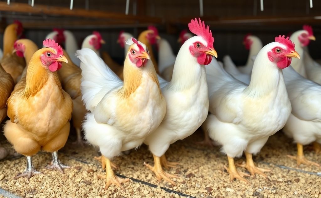 Transition chickens to layer feed at 20 weeks
