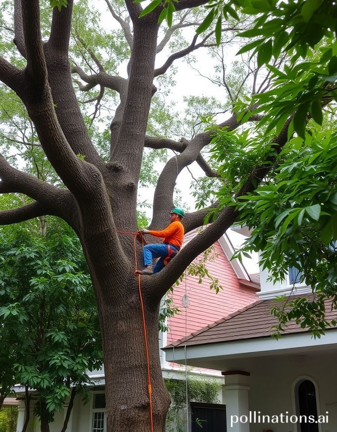 Pangkas dahan rimbun