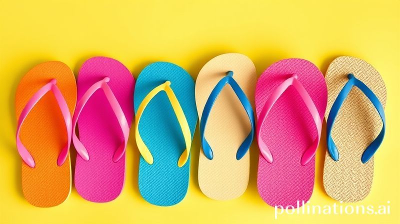 Flip-flop colorful