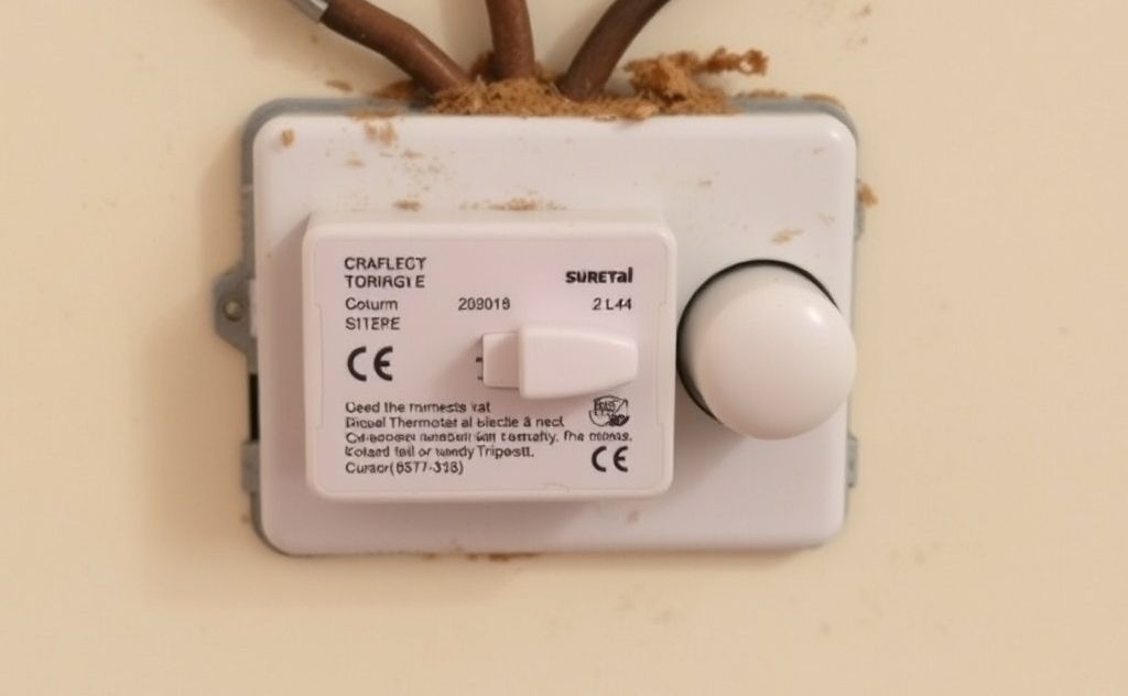 Tripped circuit breaker caused thermostat failure