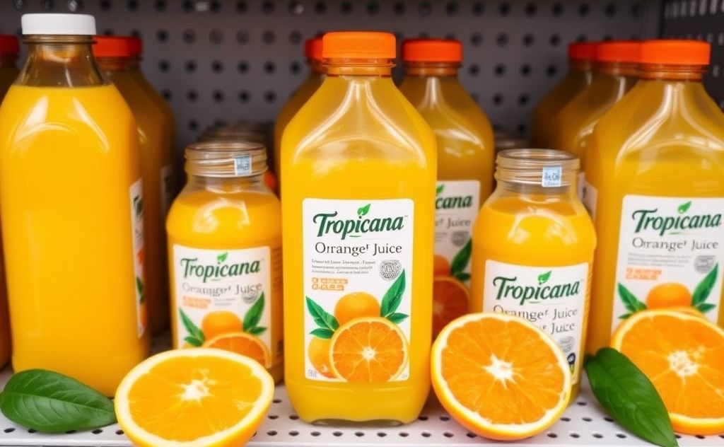 Tropicana orange juice storage tips and freshness.