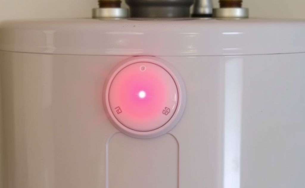 Troubleshoot red blinking light on Honeywell water heater.