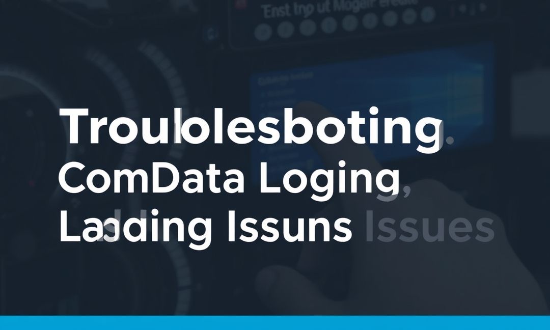 Troubleshooting Common Sensor Data Logging Issues