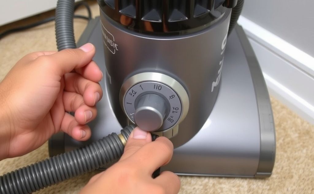 Troubleshooting a vacuum cleaner that shuts off.