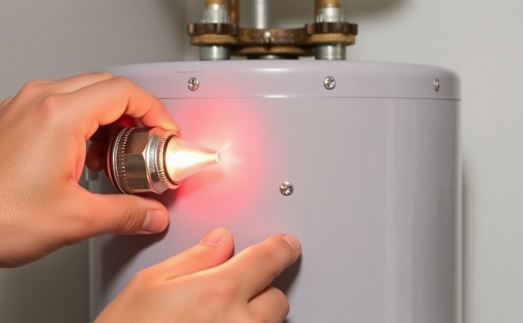 Troubleshooting a water heater pilot light issue