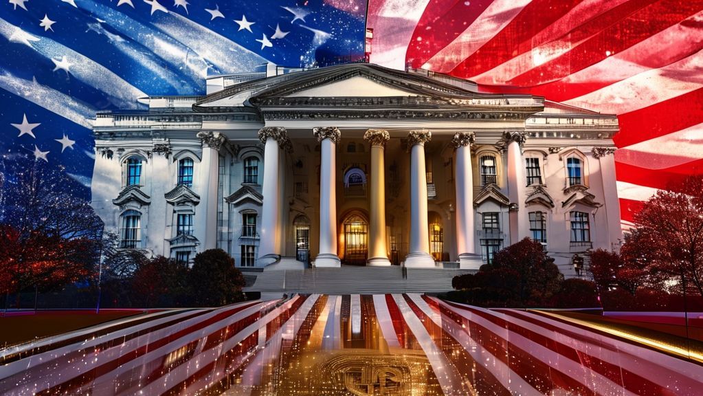 Trump administration crypto policy 2026 showing White House and Bitcoin digital currency regulation