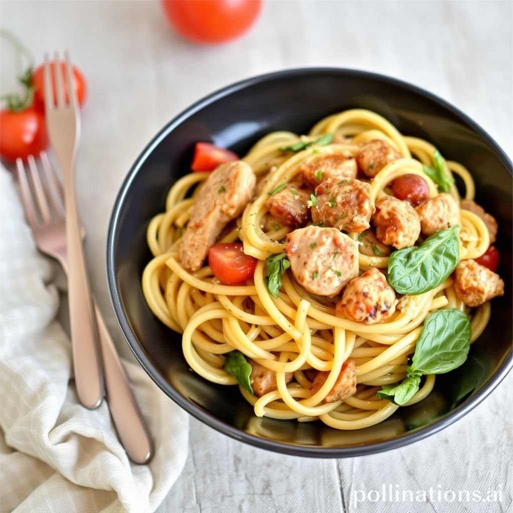 Tuscan Chicken Pasta