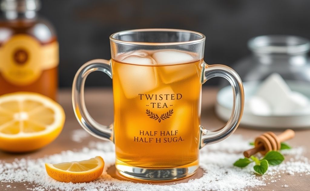 Twisted Tea Half And Half with sugar details