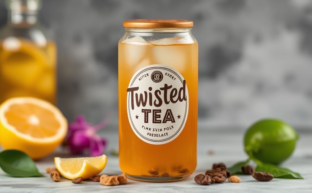 Twisted Tea beverage with natural ingredients