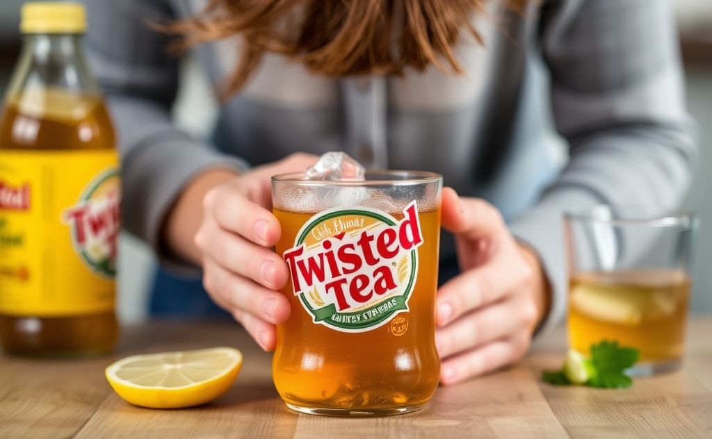 Twisted Tea causing stomach pain and discomfort