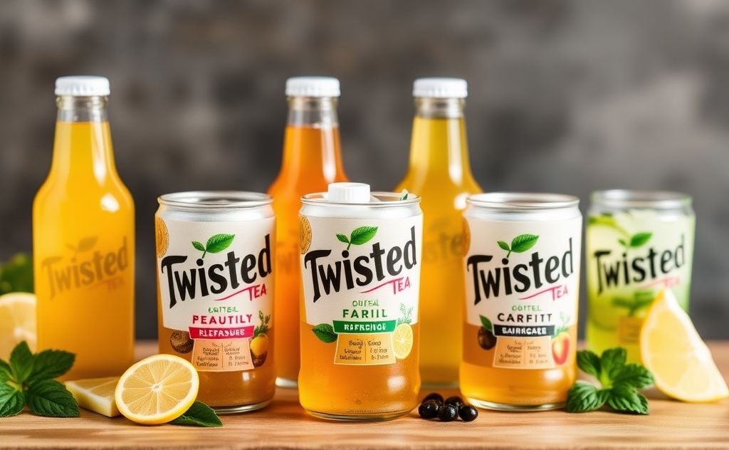 Twisted Tea with refreshing natural flavors