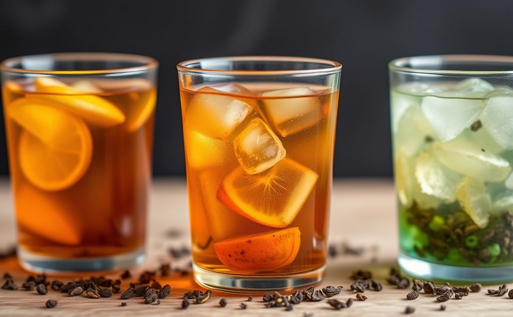 Twisted Tea with unusual flavor notes and colors
