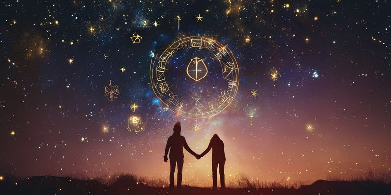 Two%20people%20holding%20hands%20under%20a%20starry%20sky,%20with%20zodiac%20symbols%20glowing%20around%20them.