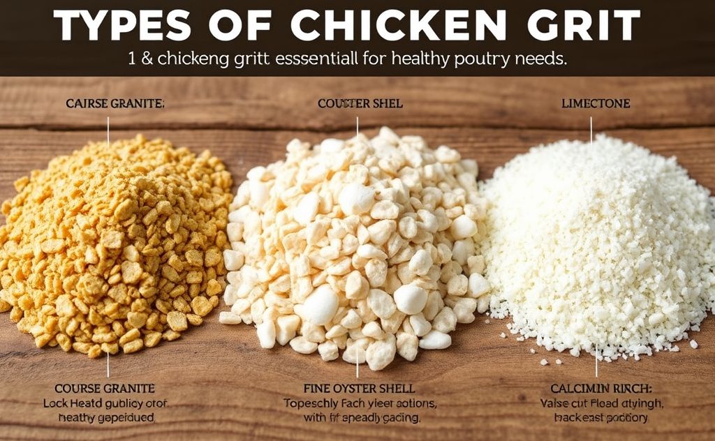 Types of Chicken Grit for Daily Needs