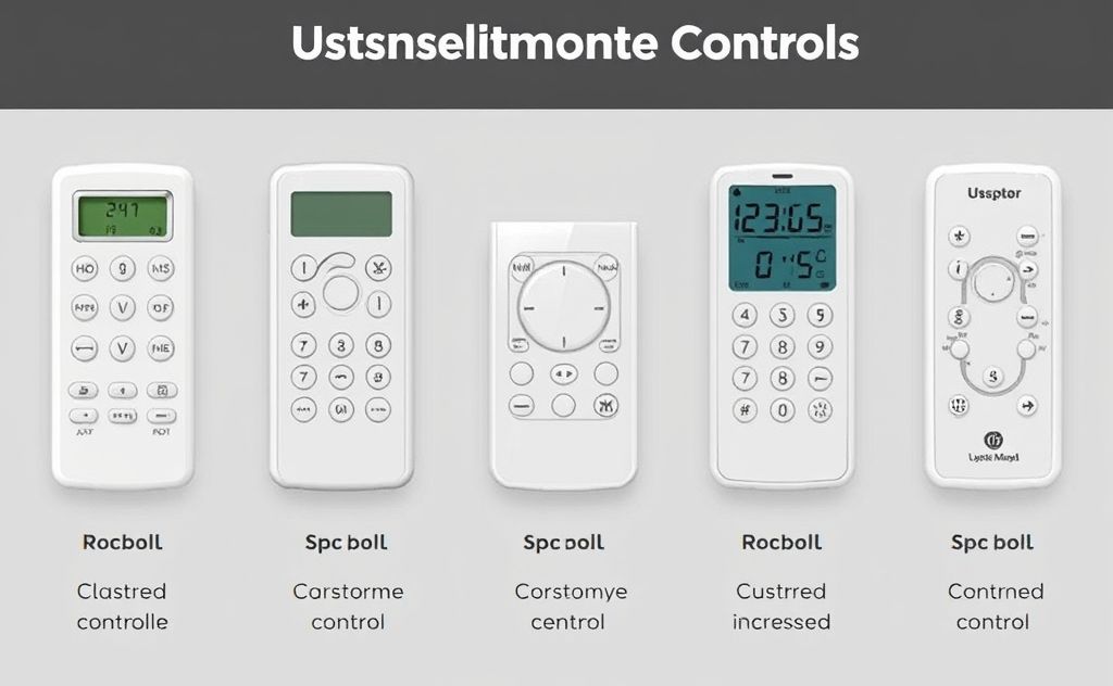 Types of Heating Remote Controls for Selection