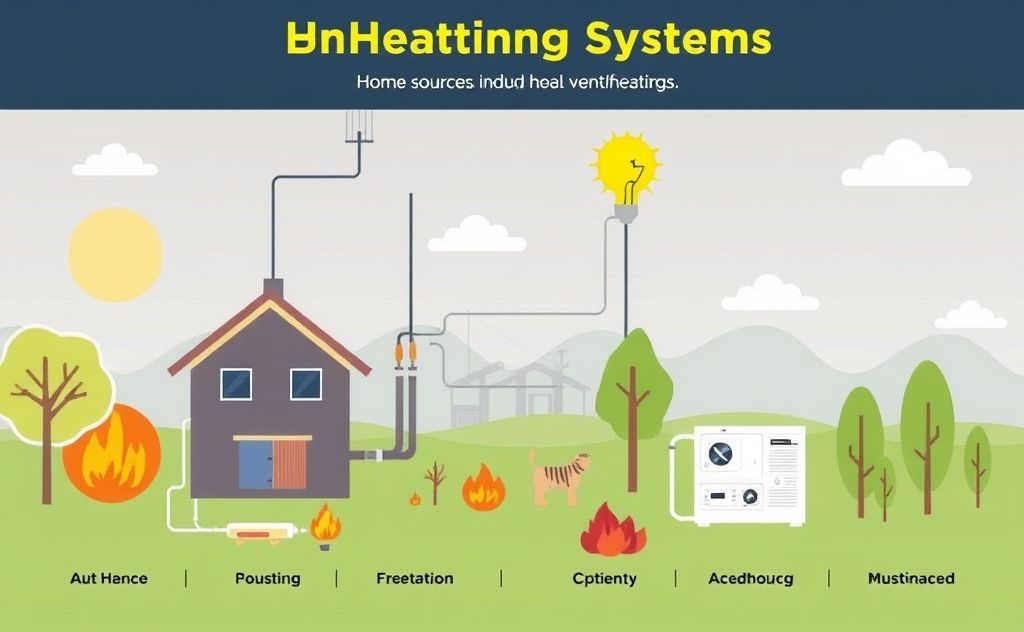 Types of Heating Systems Energy Sources