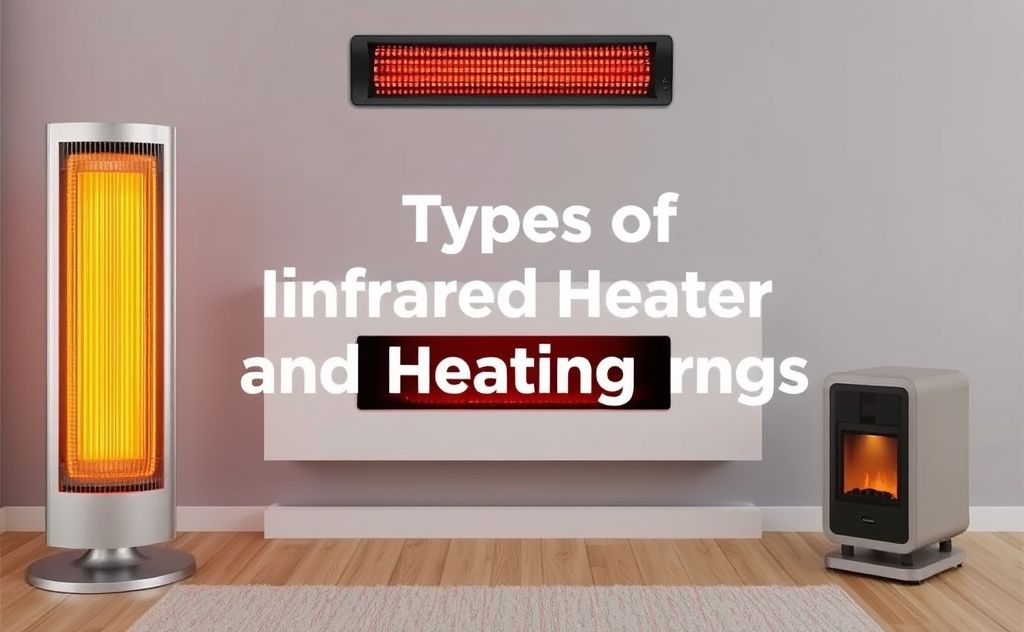 Types of Infrared Heaters and Heating Ranges