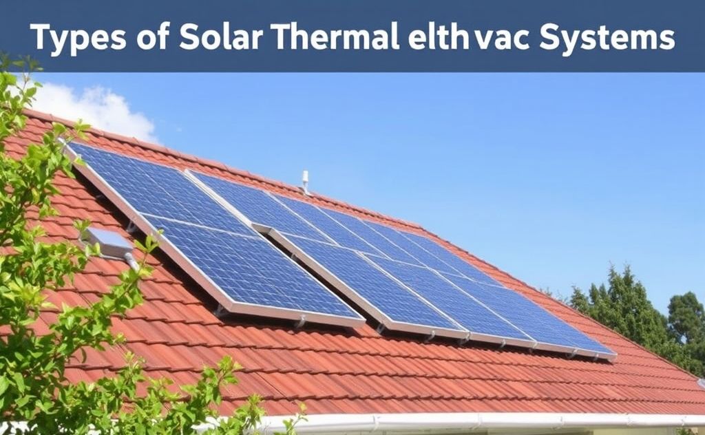 Types of Solar Thermal HVAC Systems Benefits
