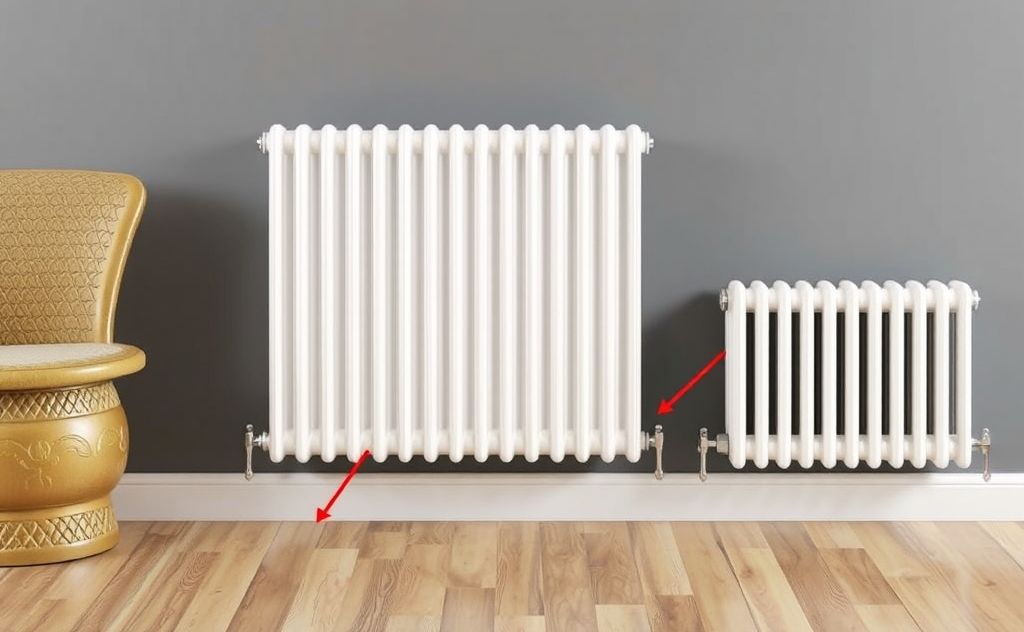 Types of convection radiators with features