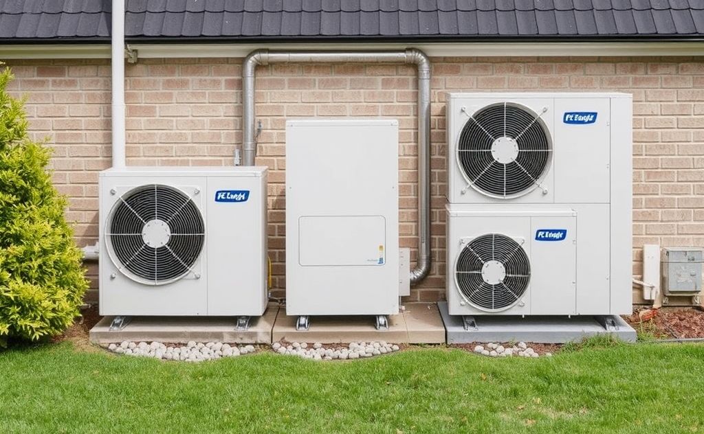 Types of heat pump systems with technology details