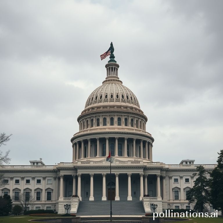 US Capitol building with shutdown sign