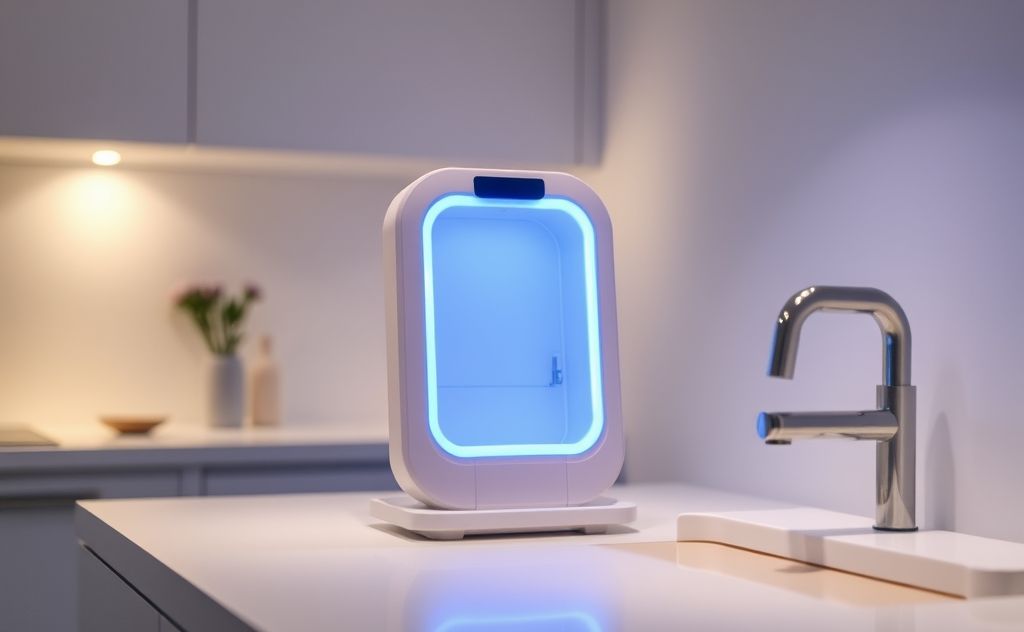 UV light sanitizer for clean home surfaces
