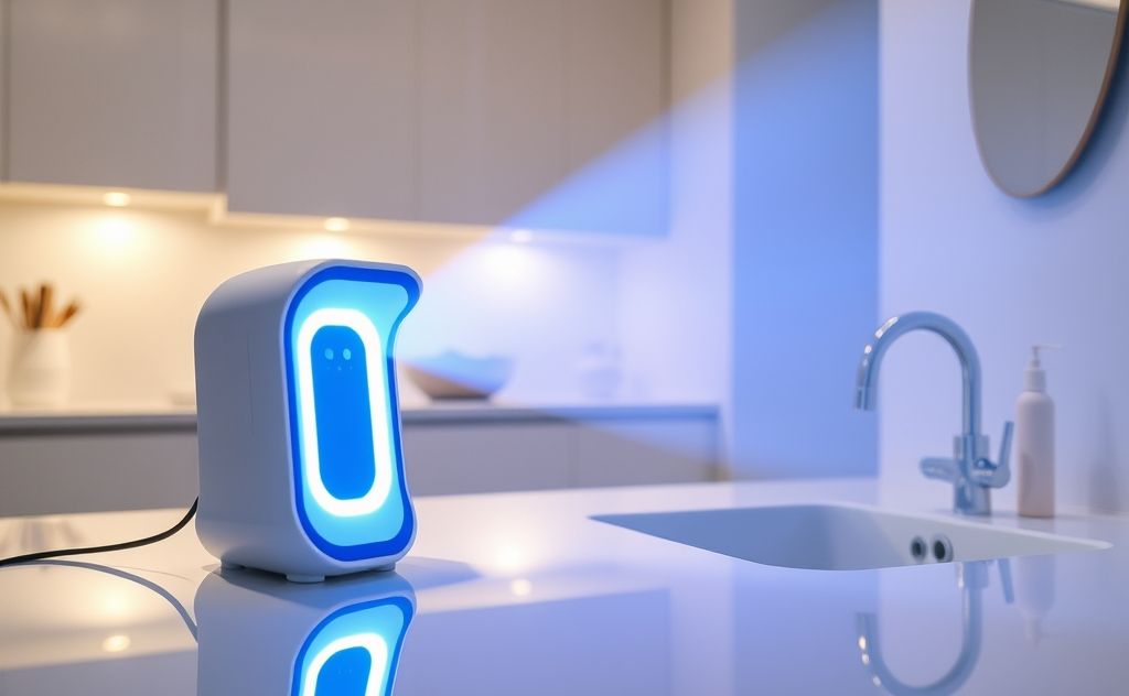 UV light sanitizer for home surfaces