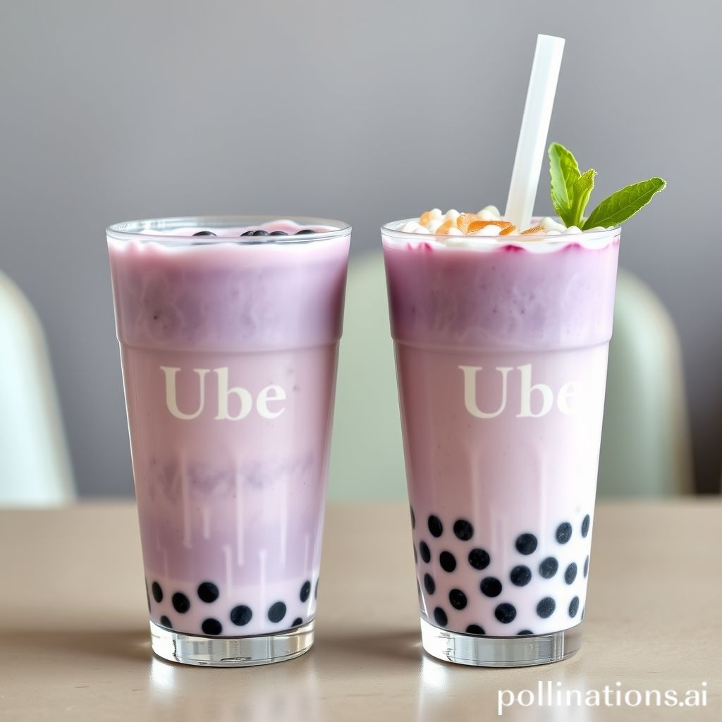 Ube Milk Tea Fusion