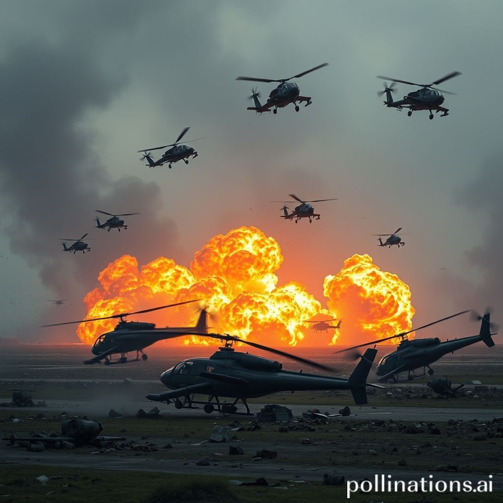 Ukraine destroys Russian helicopters in latest airfield drone strikes