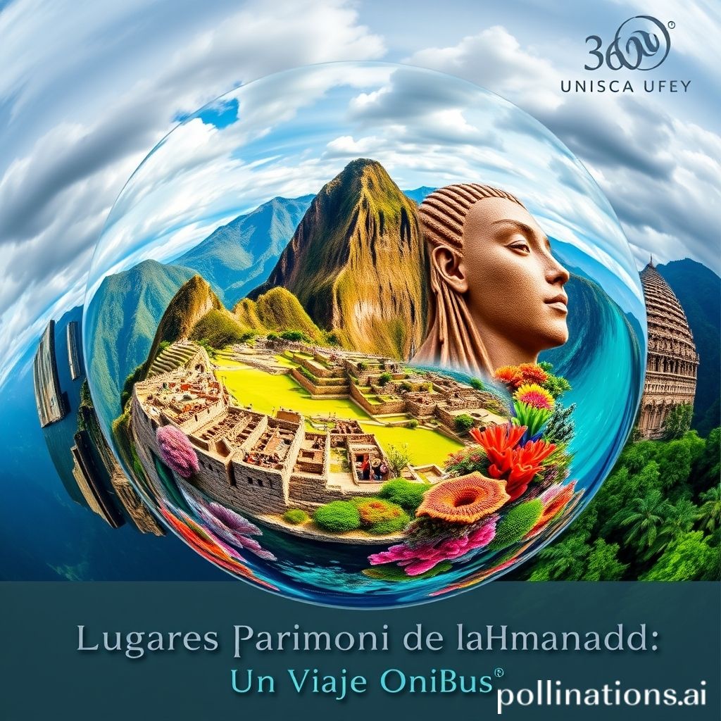 Montaje de Lugares Patrimonio de la Humanidad: Un Viaje Omnibus 360°