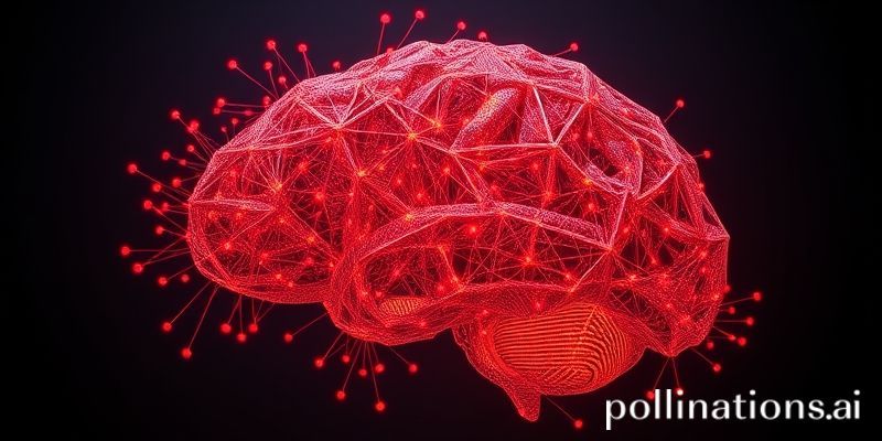 Una ilustración que muestra una red neuronal compleja con nodos interconectados, representando la profunda comprensión contextual de Claude Haiku 4.5.