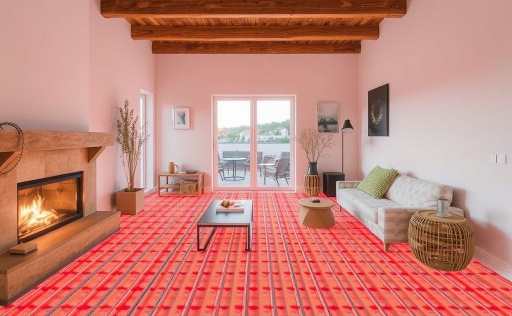 Underfloor heating benefits for cozy homes