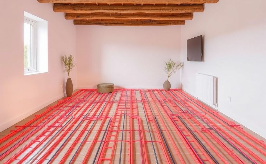 Underfloor heating offers comfort and efficiency benefits