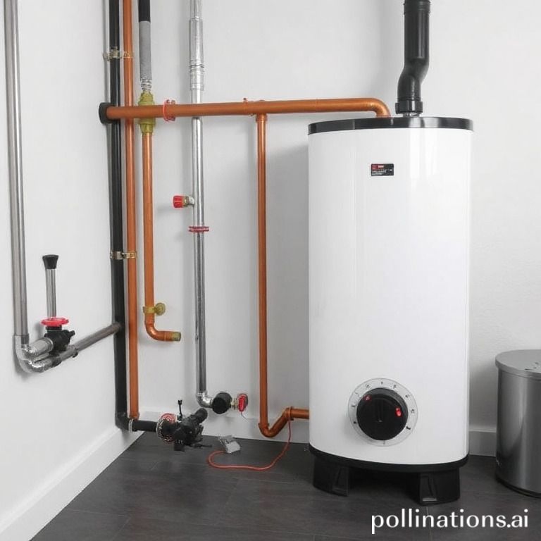 Underfloor hydronic boiler