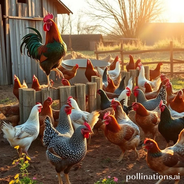 Chicken Hierarchy: Dominance/Submission