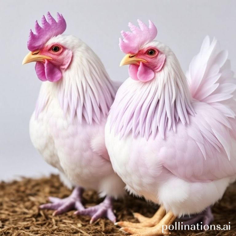 Lavender Orpington egg colors