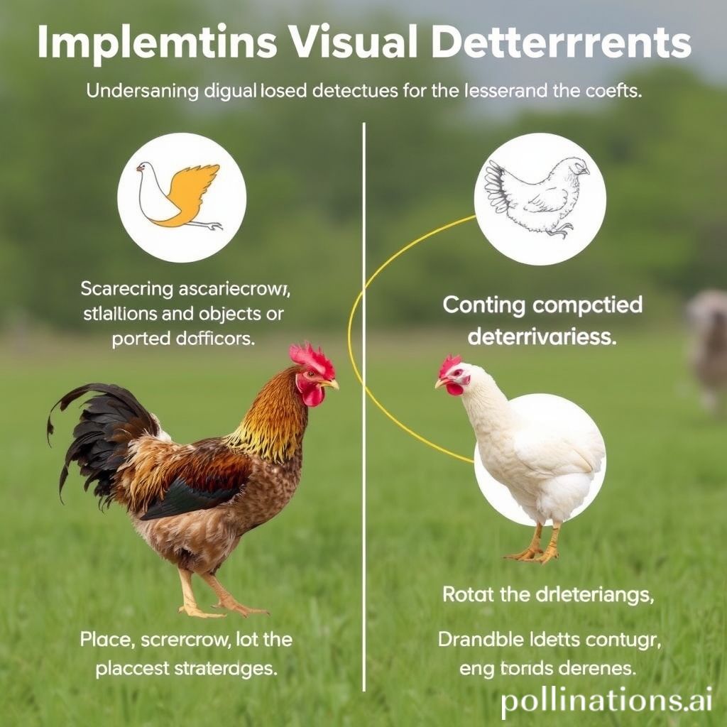 Visual Deterrents for Chickens
