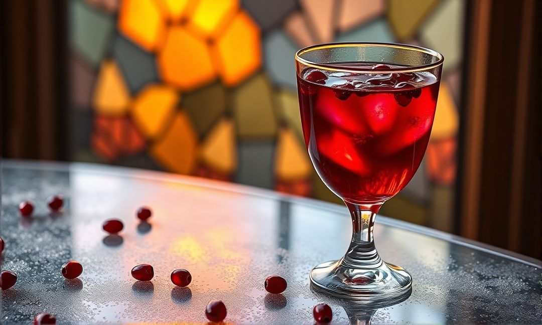 Unique cranberry cocktail ingredients