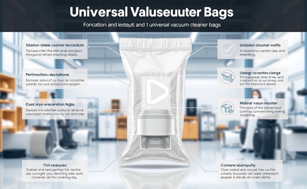 Universal vacuum cleaner bags explained