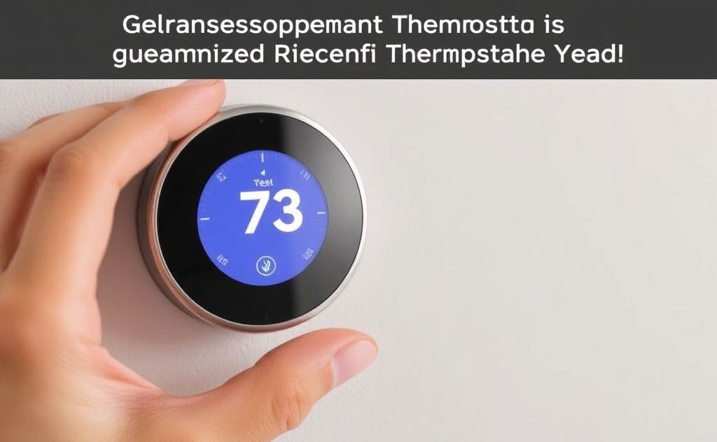 Upgrade smart thermostat with easy steps guide