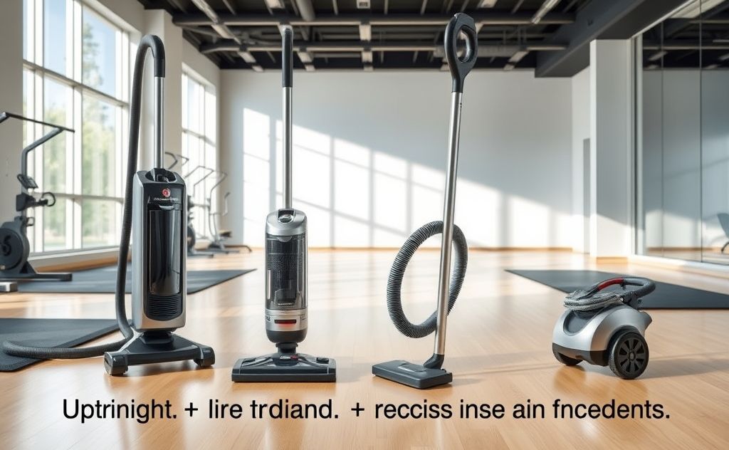 Upright vs Canister Gym Floor Vacuums: Key Differences
