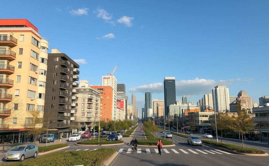 Urban temperature cycles in daily life