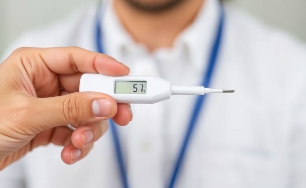 Using a clinical thermometer correctly