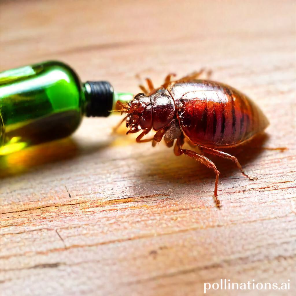 Bed bug spray instructions